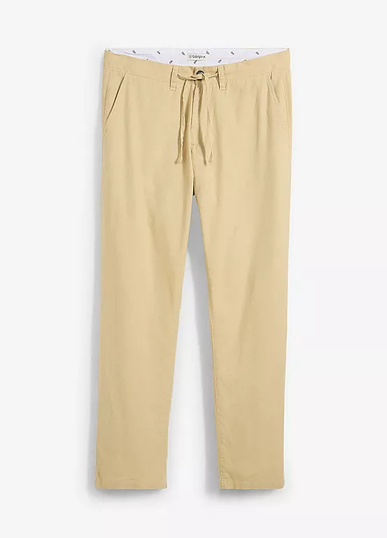 Bonprix Linen Blend Trousers
