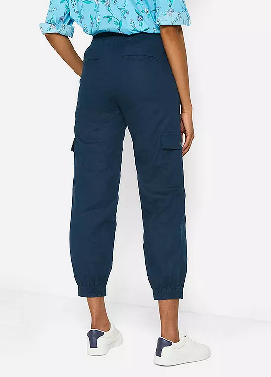 Bonprix Linen Cargo Pants