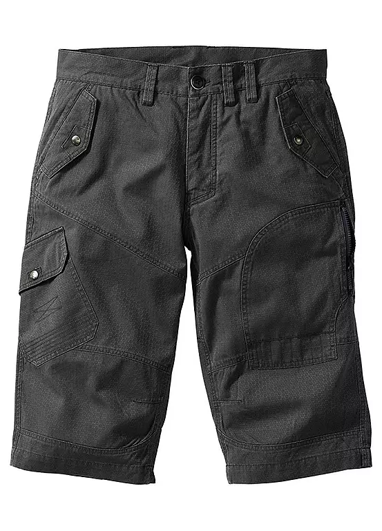 Bonprix Long Cotton Cargo Shorts