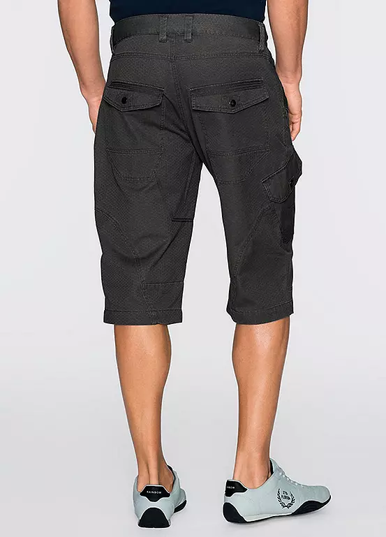 Bonprix Long Cotton Cargo Shorts
