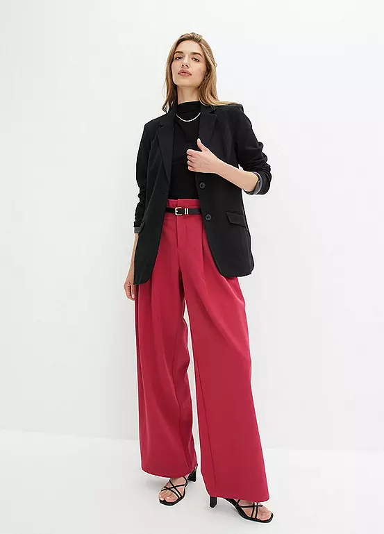 bonprix Longline Jersey Blazer