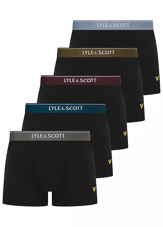 bonprix Lyle & Scott Jackson Pack of 5 Boxer Trunks