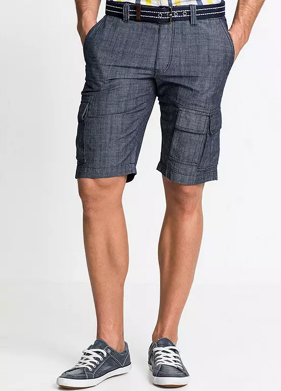 bonprix Marl Cargo Shorts