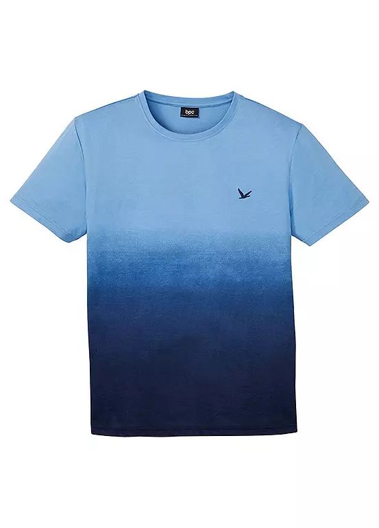 Bonprix Men’s Dip-Dye Gradient T-Shirt