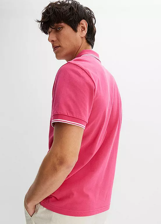 Bonprix Men’s Short Sleeves Pique Polo Shirt