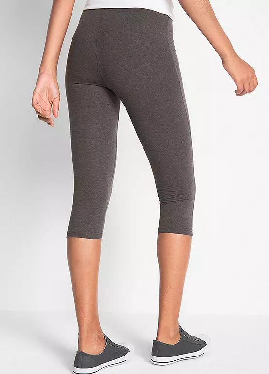 Bonprix Pack Of 2 Capri Leggings