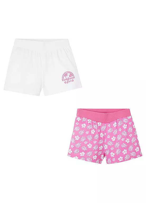 bonprix Pack of 2 Cotton Shorts