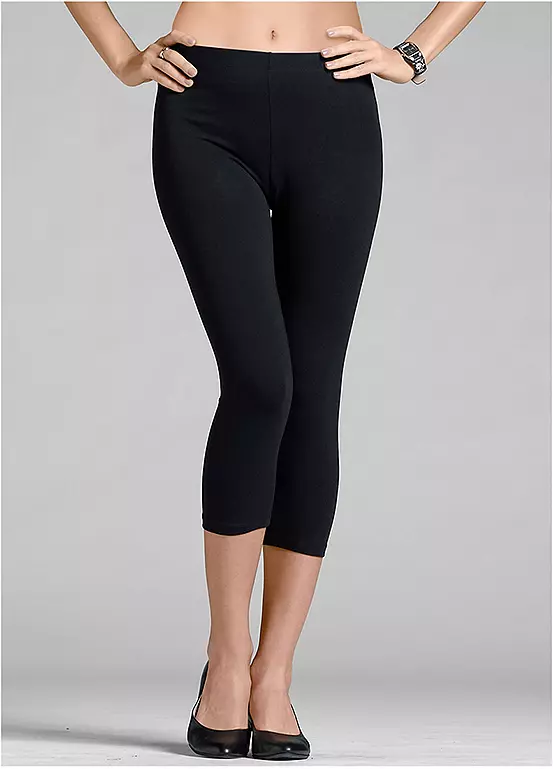 Bonprix Pack Of 2 Cropped Leggings