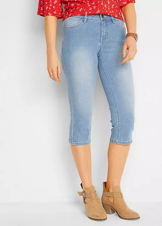 Bonprix Pack Of 2 Cropped Skinny Jeans