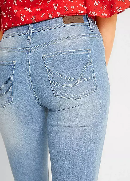 Bonprix Pack Of 2 Cropped Skinny Jeans