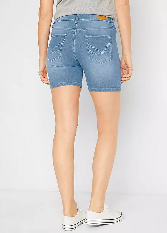 Bonprix Pack Of 2 Denim Shorts