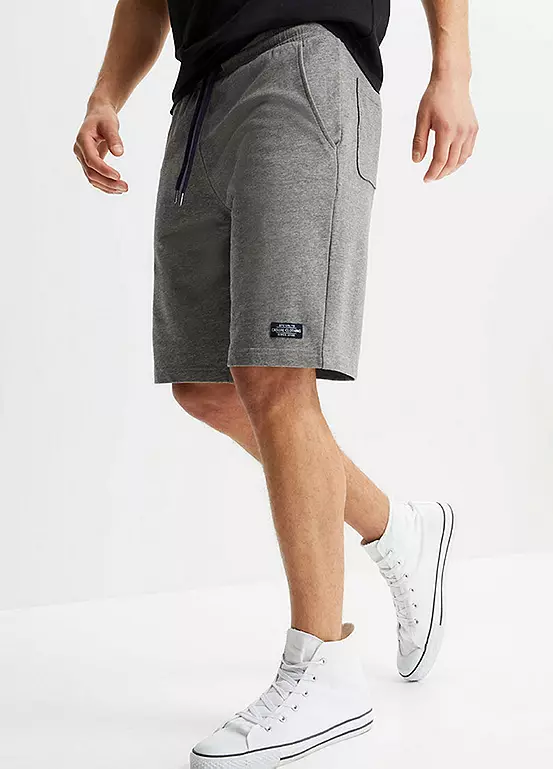Bonprix Pack Of 2 Drawstring Sweat Shorts