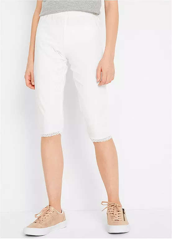 Bonprix Pack Of 2 Girls Cropped Leggings