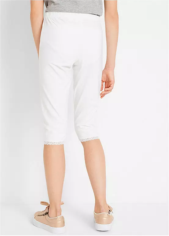 Bonprix Pack Of 2 Girls Cropped Leggings