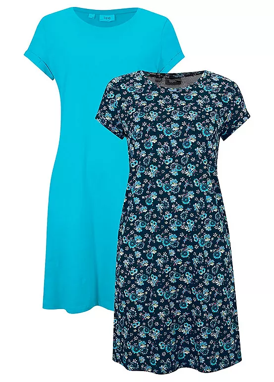 bonprix Pack of 2 Jersey Dresses