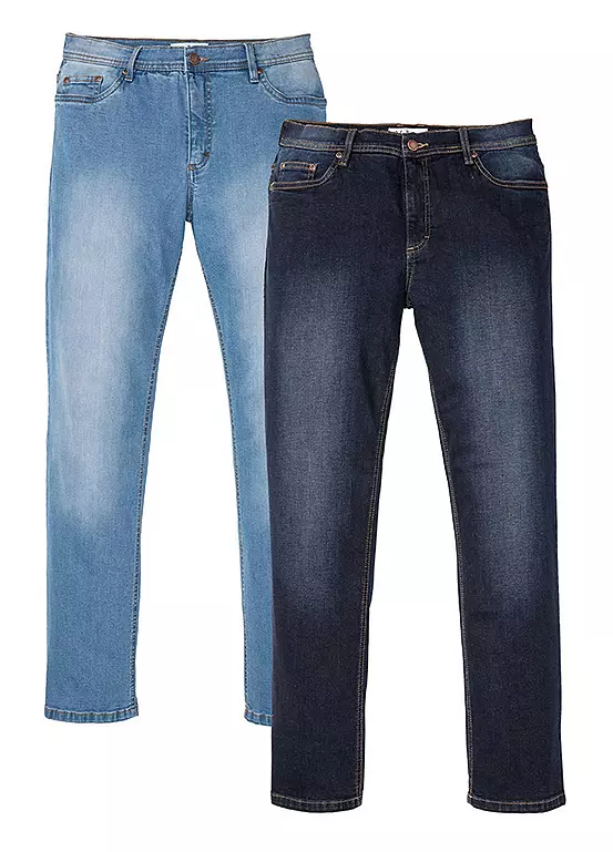 bonprix Pack of 2 Pairs of Jeans