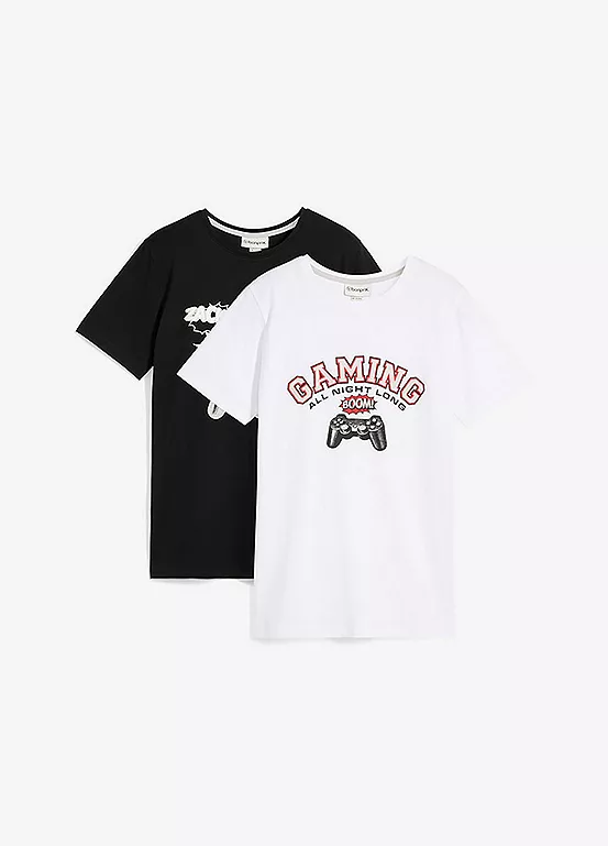 Bonprix Pack Of 2 T-Shirts