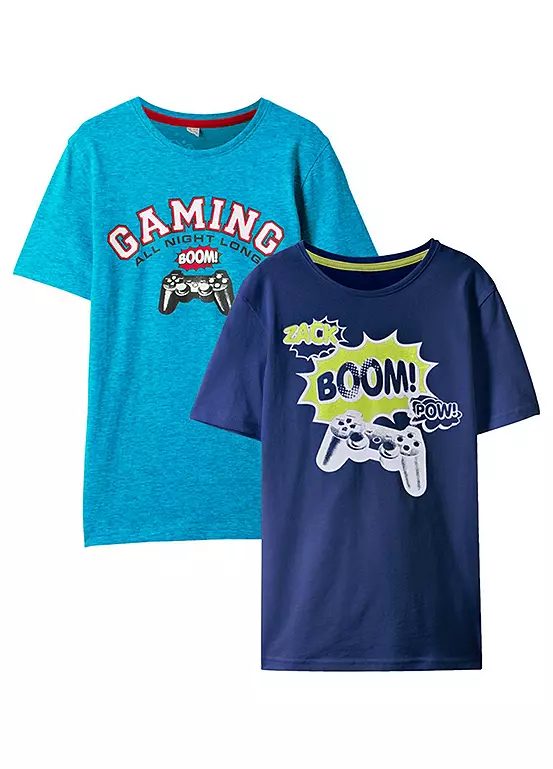 bonprix Pack of 2 T-Shirts