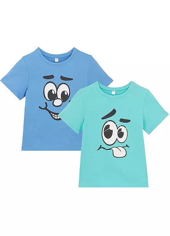 bonprix Pack of 2 T-Shirts