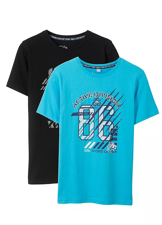 bonprix Pack of 2 T-Shirts