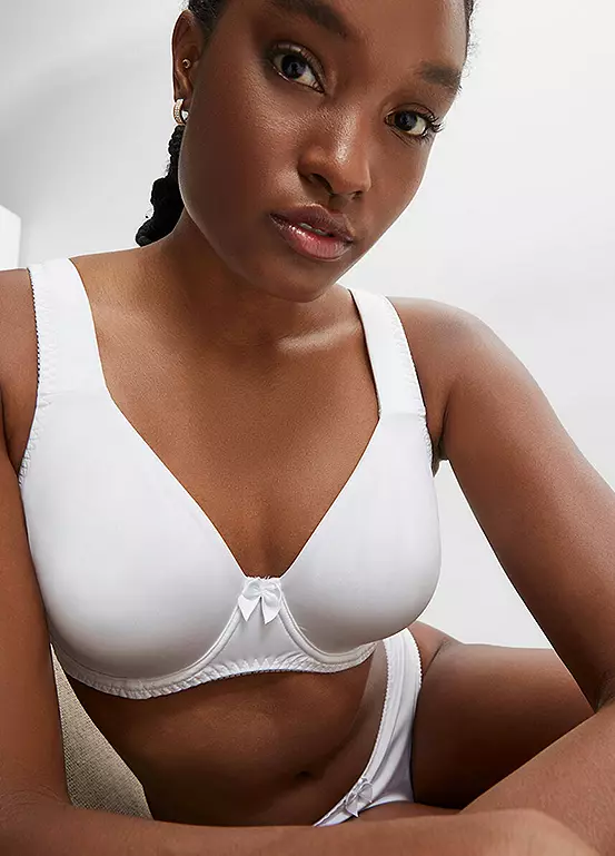 Bonprix Pack Of 2 Underwired T-Shirt Bras
