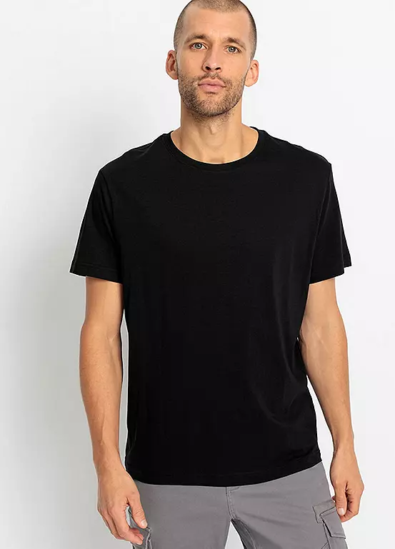 Bonprix Pack Of 3 Cotton T-Shirts