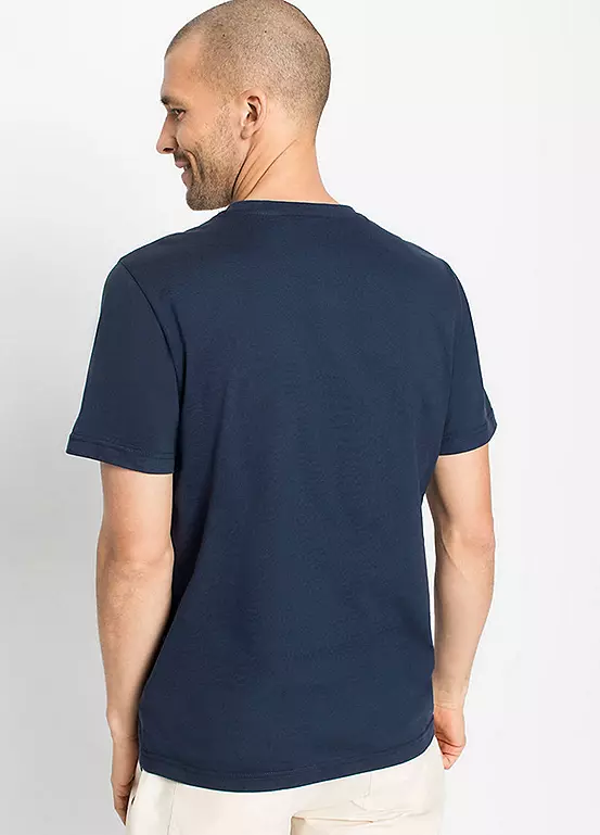 Bonprix Pack Of 3 Henley Shirts