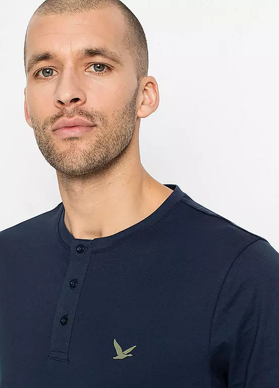 Bonprix Pack Of 3 Henley Shirts
