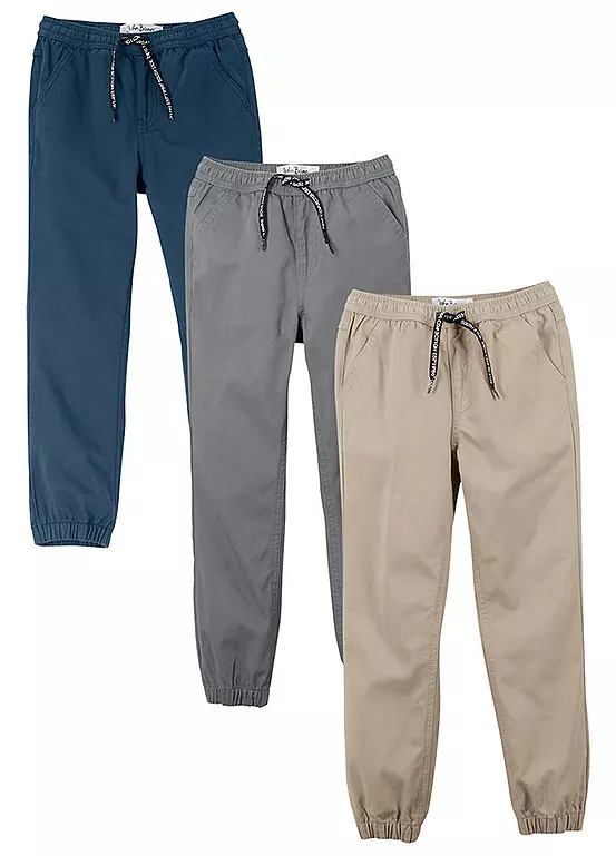 bonprix Pack of 3 Pairs of Kids Trousers