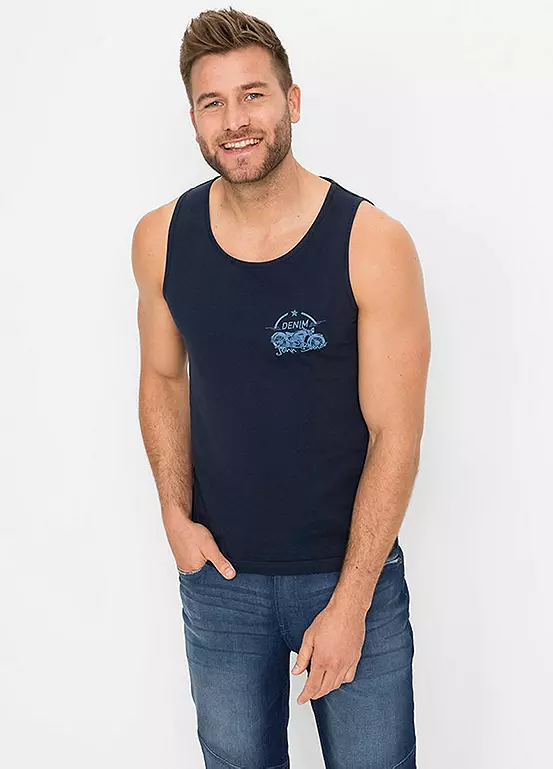 Bonprix Pack Of 3 Tank Tops