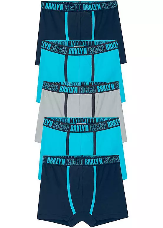 bonprix Pack of 5 Boys Boxers