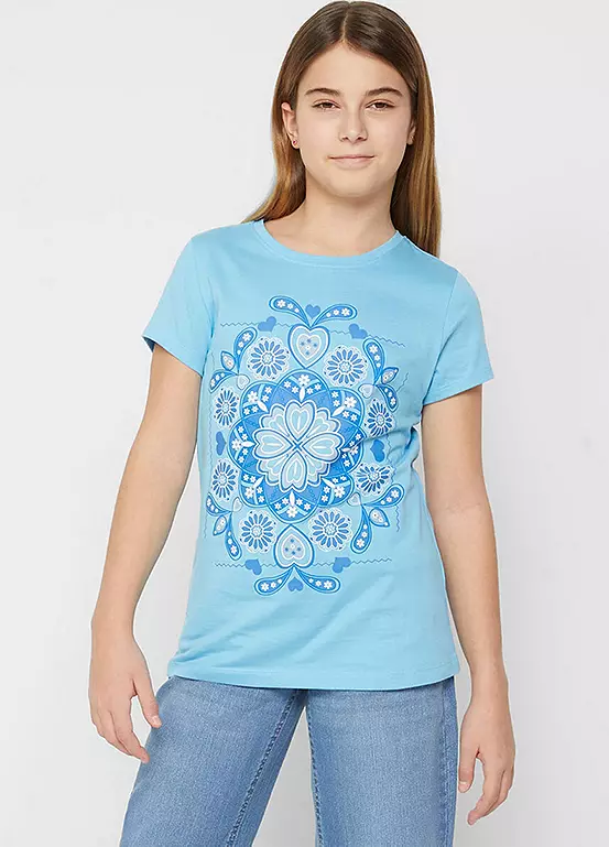 bonprix Paisley Print T-Shirt