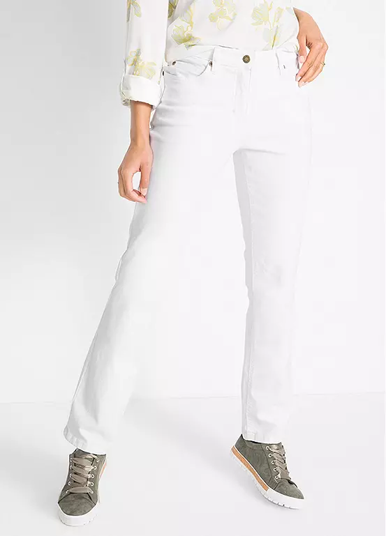 bonprix Perfect Fit Straight Leg Jeans