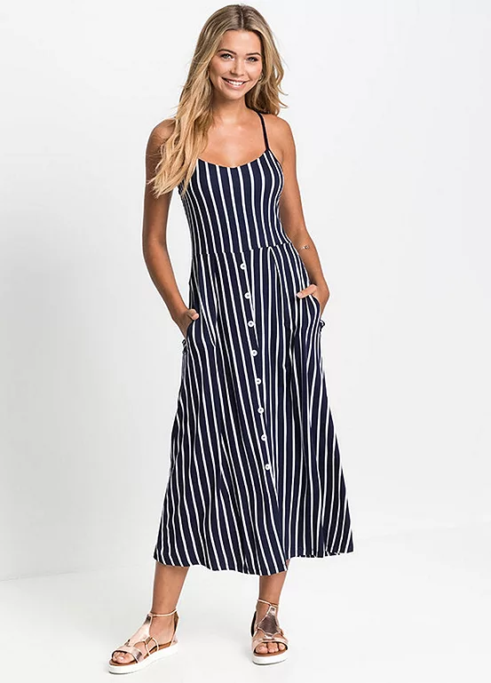 bonprix Pinstripe Summer Dress