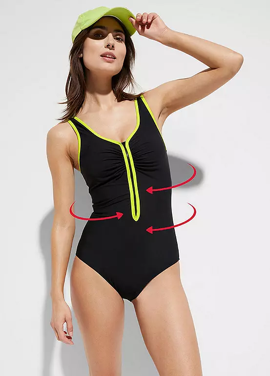Bonprix Piped Shaper Swimsuit