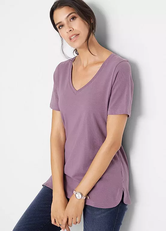 bonprix Plunge T-Shirt