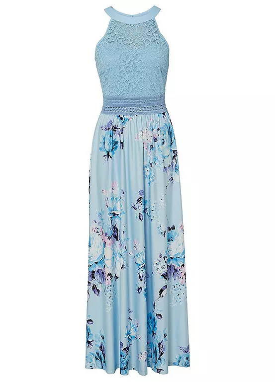 Bonprix Posy Print Maxi Dress