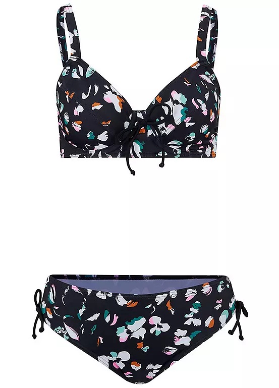 Bonprix Printed Minimiser Bikini Set