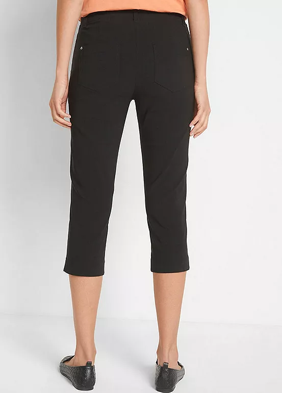 Bonprix Pull On Capri Pants