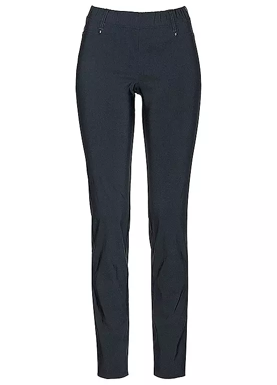 Bonprix Pull On Slim Fit Trousers