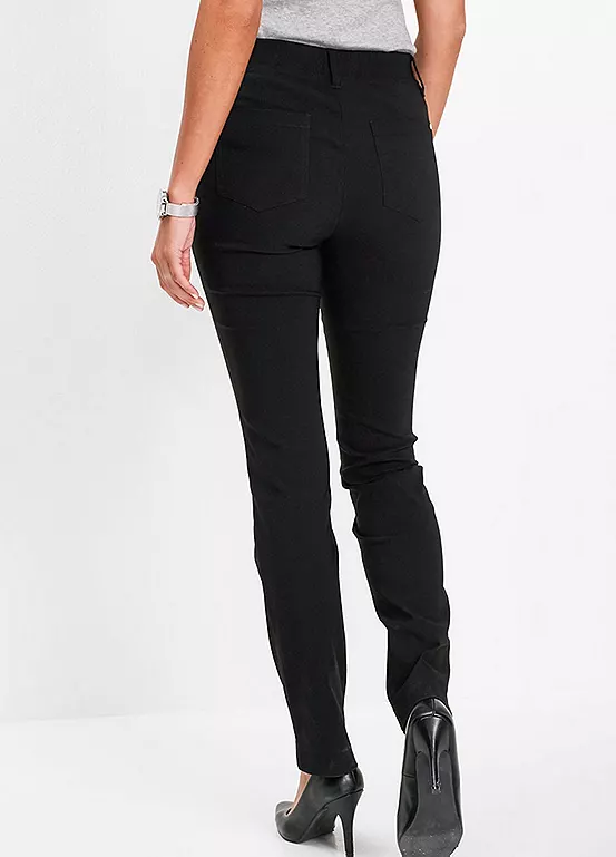 Bonprix Pull On Slim Fit Trousers