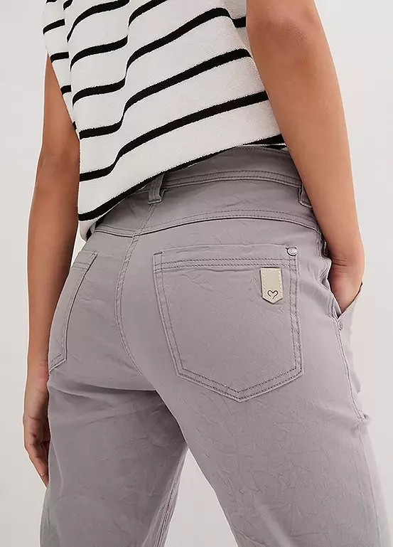 Bonprix Regular Fit Cropped Trousers