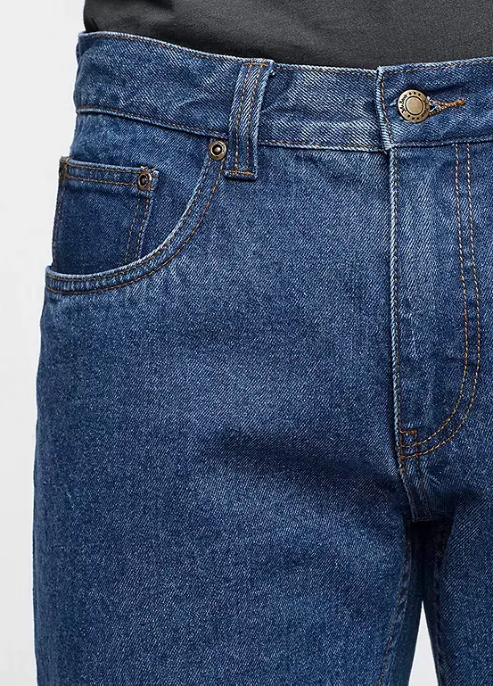 Bonprix Regular Fit Straight Leg Jeans