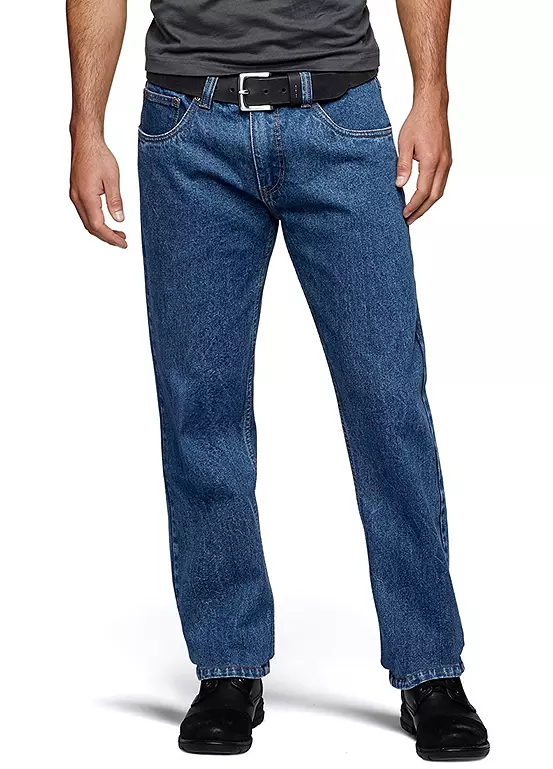 bonprix Regular Fit Straight Leg Jeans