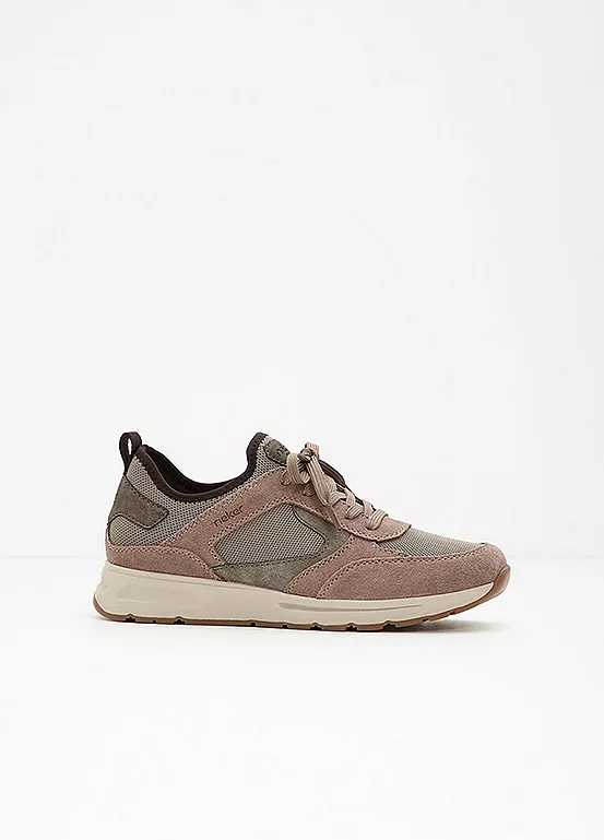 bonprix Rieker Suede Lace-Up Trainers