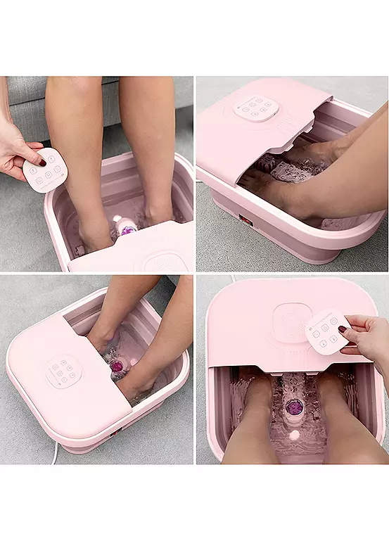Bonprix Rio Deluxe Foldaway Foot Spa Bath - Pink