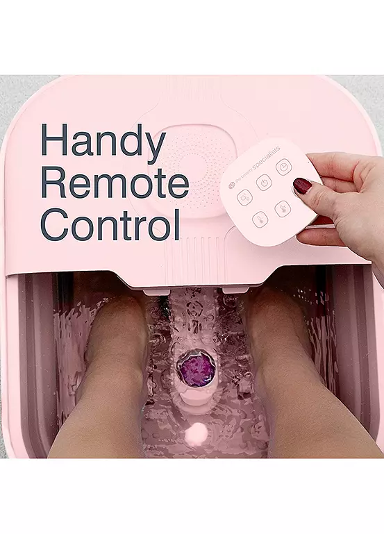 Bonprix Rio Deluxe Foldaway Foot Spa Bath - Pink