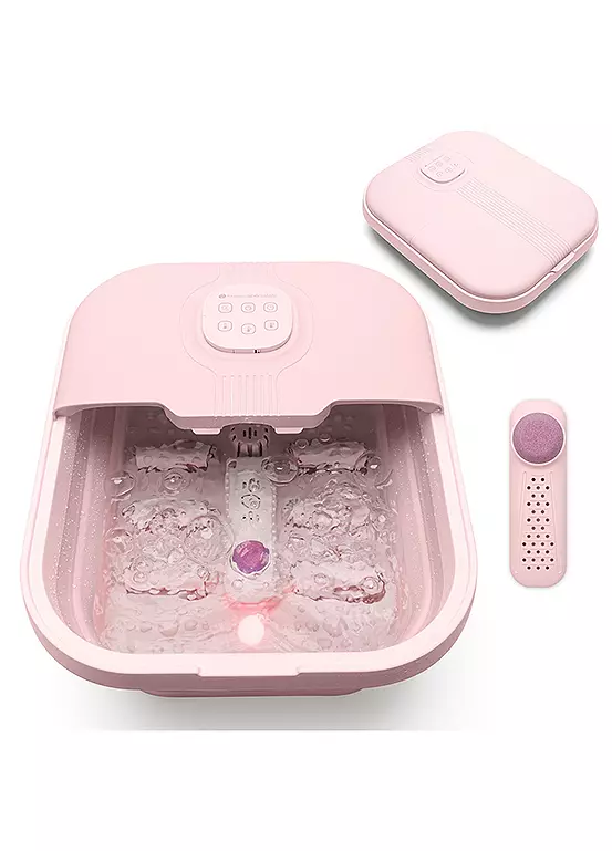 bonprix Rio Deluxe Foldaway Foot Spa Bath - Pink