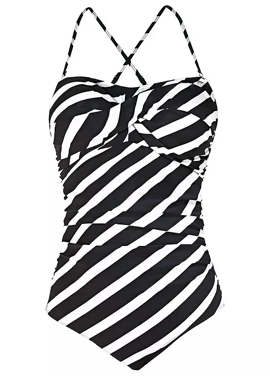 Bonprix Ruffled Shaper Swimsuit