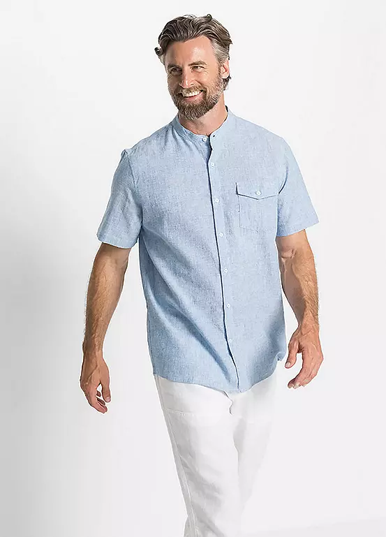 bonprix Short Sleeve Turtleneck Shirt